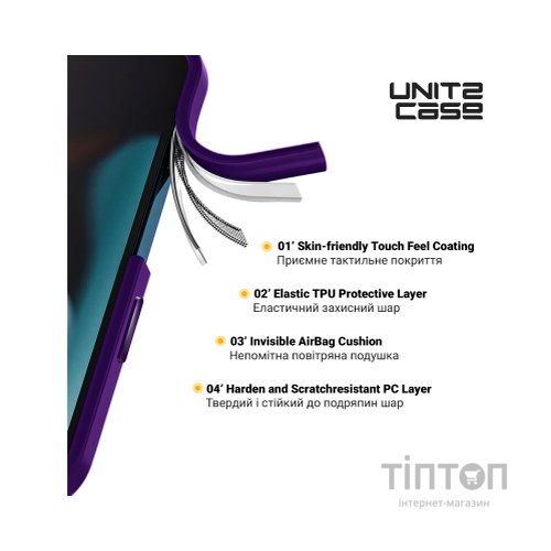 Чохол до мобільного телефона Armorstandart UNIT2 Google Pixel 9 / 9 Pro Purple (ARM80904)