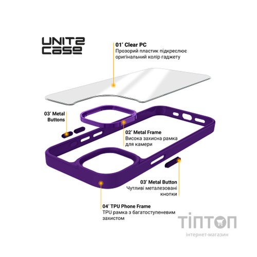 Чохол до мобільного телефона Armorstandart UNIT2 Google Pixel 9 Pro XL Purple (ARM80908)