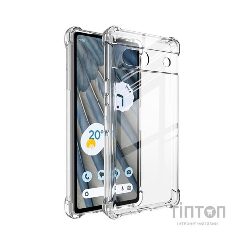 Чохол до мобільного телефона BeCover Anti-Shock Google Pixel 7a Clear (709848)