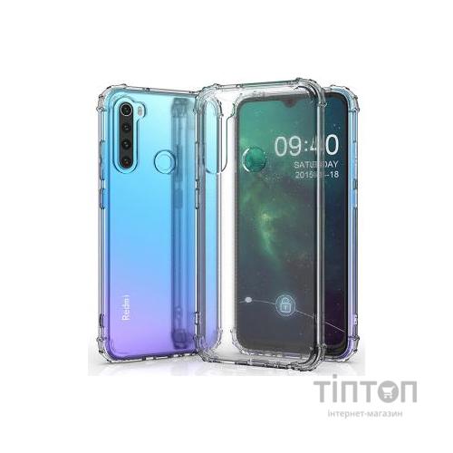 Чохол до мобільного телефона BeCover Anti-Shock Gradient Glass Xiaomi Redmi Note 8T Clear (704542)
