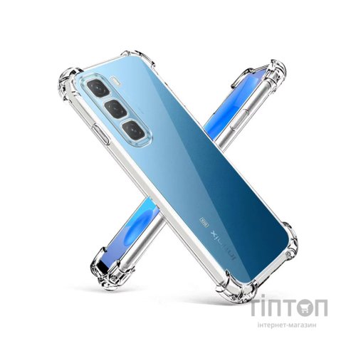 Чохол до мобільного телефона BeCover Anti-Shock Infinix Hot 50 (X6720) Clear (712306)