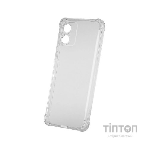 Чохол до мобільного телефона BeCover Anti-Shock Motorola Moto E13 Clear (709319)