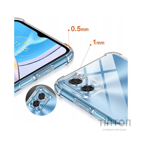 Чохол до мобільного телефона BeCover Anti-Shock Motorola Moto E22/E22i Clear (709321)