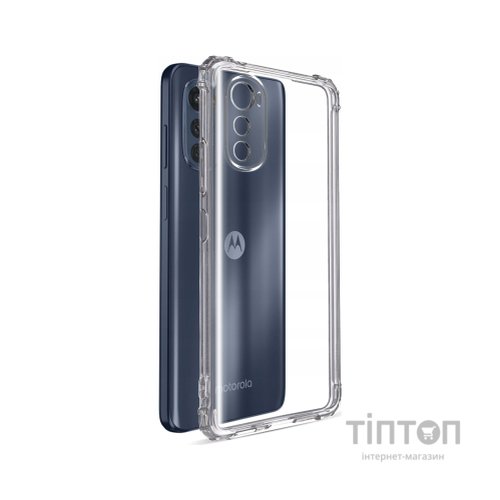 Чохол до мобільного телефона BeCover Anti-Shock Motorola Moto E32s Clear (709826)