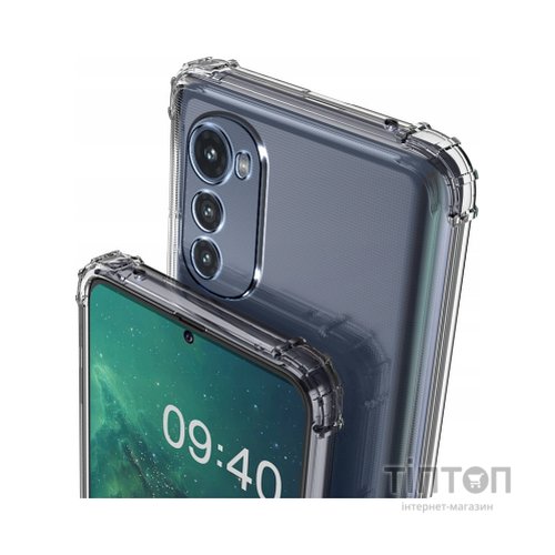 Чохол до мобільного телефона BeCover Anti-Shock Motorola Moto E32s Clear (709826)