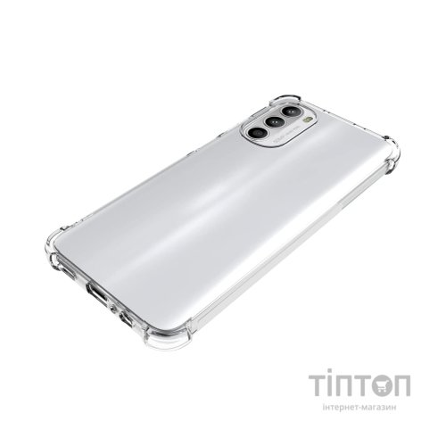 Чохол до мобільного телефона BeCover Anti-Shock Motorola Moto G52/G82 Clear (709320)