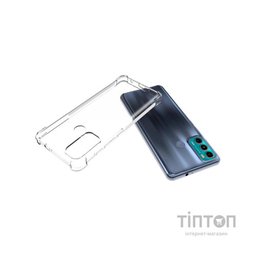 Чохол до мобільного телефона BeCover Anti-Shock Motorola Moto G60 Clear (706962)