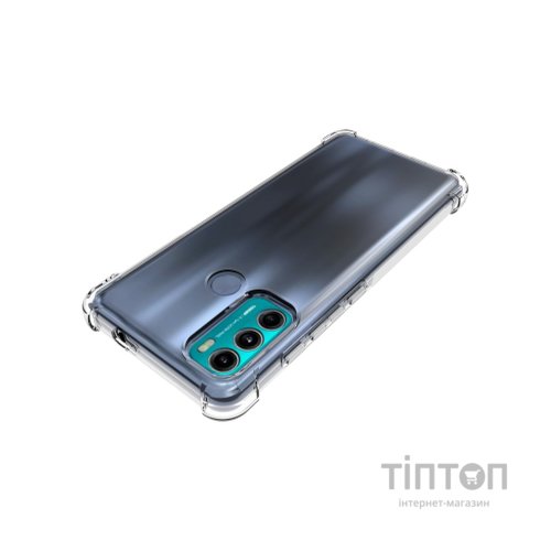 Чохол до мобільного телефона BeCover Anti-Shock Motorola Moto G60 Clear (706962)