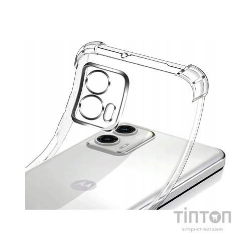 Чохол до мобільного телефона BeCover Anti-Shock Motorola Moto G73 Clear (709827)
