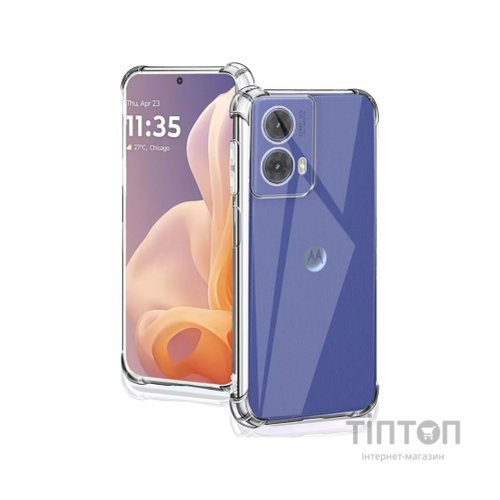 Чохол до мобільного телефона BeCover Anti-Shock Motorola Moto G85 Clear (712310)