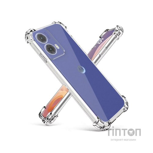 Чохол до мобільного телефона BeCover Anti-Shock Motorola Moto G85 Clear (712310)