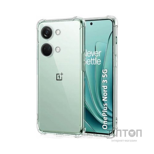 Чохол до мобільного телефона BeCover Anti-Shock OnePlus Nord 3 5G Clear (710620)