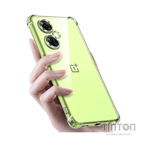 Чохол до мобільного телефона BeCover Anti-Shock OnePlus Nord CE 3 Lite Clear (709851)