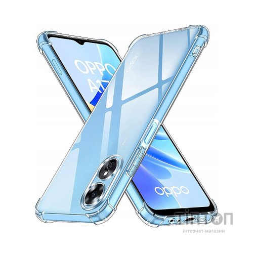 Чохол до мобільного телефона BeCover Anti-Shock Oppo A17 Clear (708894)