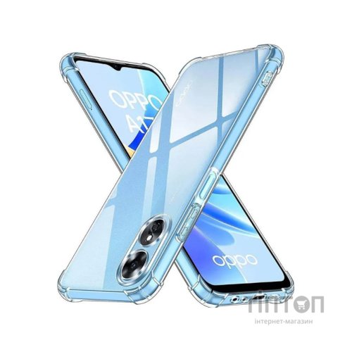 Чохол до мобільного телефона BeCover Anti-Shock Oppo A78 4G Clear (710034)