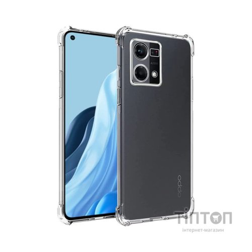 Чохол до мобільного телефона BeCover Anti-Shock Oppo Reno7 Clear (709342)