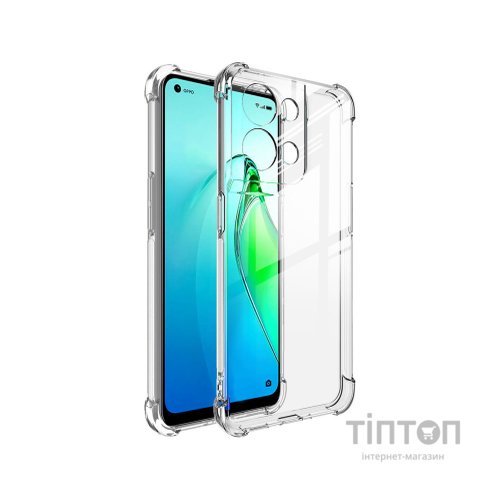 Чохол до мобільного телефона BeCover Anti-Shock Oppo Reno8 Clear (709343)