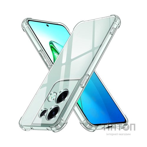 Чохол до мобільного телефона BeCover Anti-Shock Oppo Reno8 Clear (709343)