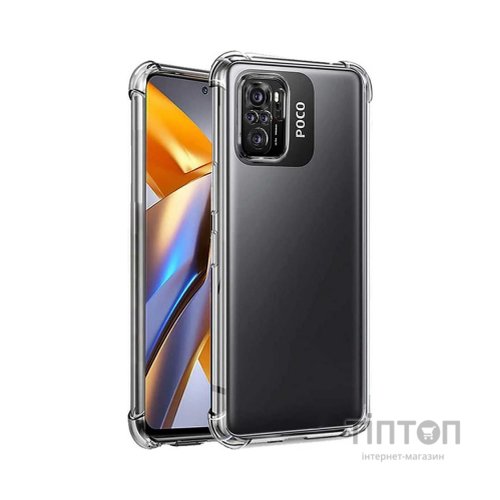 Чохол до мобільного телефона BeCover Anti-Shock Poco M5s Clear (708895)