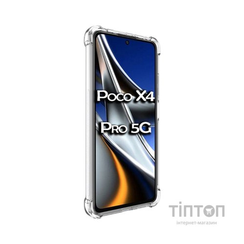 Чохол до мобільного телефона BeCover Anti-Shock Poco X4 Pro 5G Clear (708631)