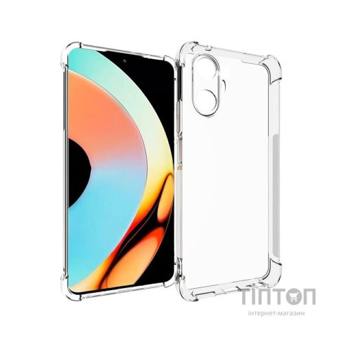 Чохол до мобільного телефона BeCover Anti-Shock Realme 10 Pro Plus 5G Clear (709333)