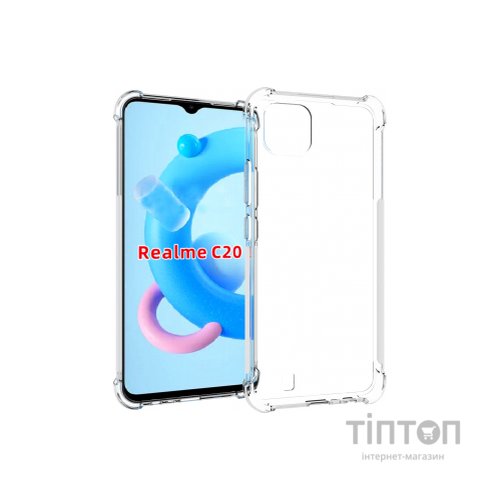Чохол до мобільного телефона BeCover Anti-Shock Realme C11 2021 Clear (706993)