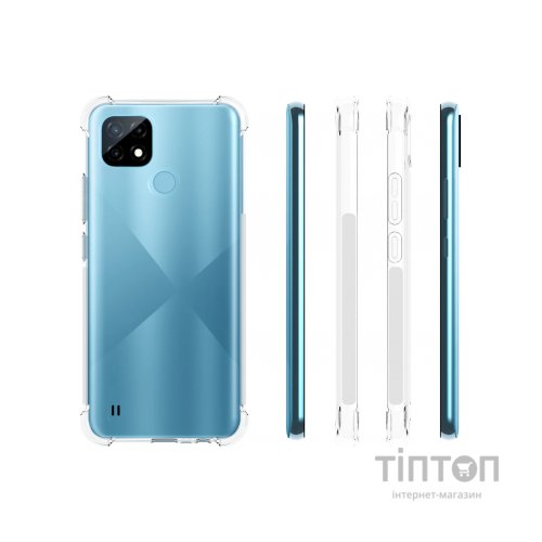 Чохол до мобільного телефона BeCover Anti-Shock Realme C21Y Clear (706971)