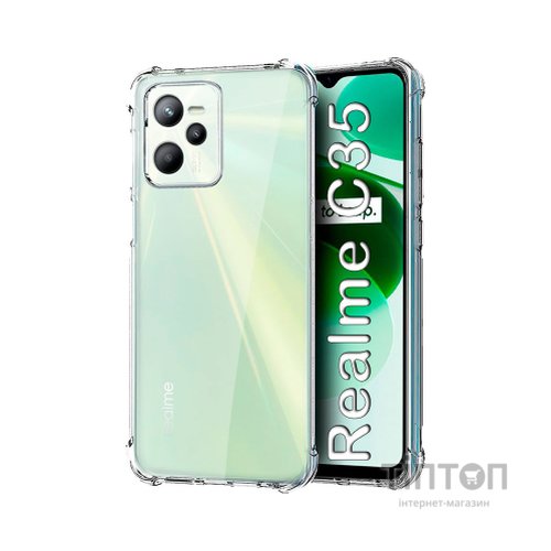 Чохол до мобільного телефона BeCover Anti-Shock Realme C35 Clear (707894)