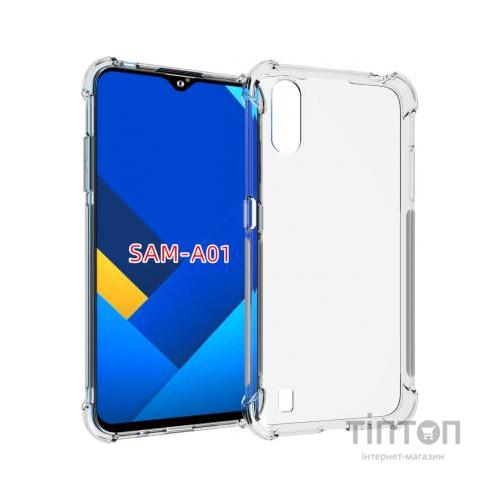 Чохол до мобільного телефона BeCover Anti-Shock Samsung Galaxy A01 SM-A015 Clear (704643) (704643)