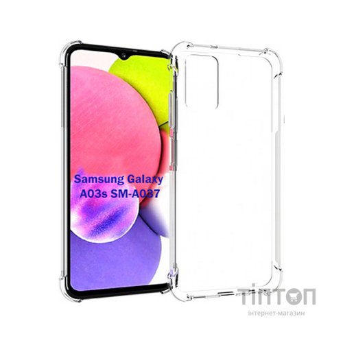 Чохол до мобільного телефона BeCover Anti-Shock Samsung Galaxy A03s SM-A037 Clear (706959)