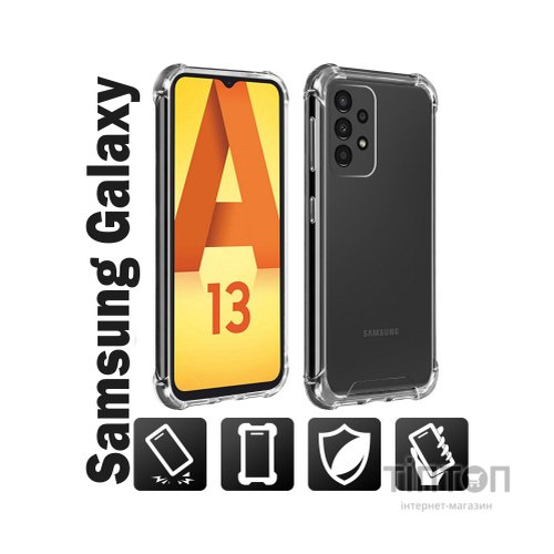 Чохол до мобільного телефона BeCover Anti-Shock Samsung Galaxy A13 4G SM-A135 Clear (707501)