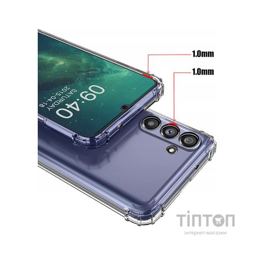 Чохол до мобільного телефона BeCover Anti-Shock Samsung Galaxy A34 5G SM-A346 Clear (708954)