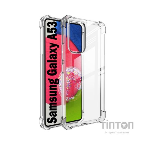 Чохол до мобільного телефона BeCover Anti-Shock Samsung Galaxy A53 SM-A536 Clear (707502)