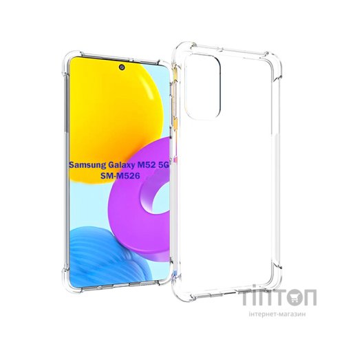 Чохол до мобільного телефона BeCover Anti-Shock Samsung Galaxy M52 5G SM-M526 Clear (706960)