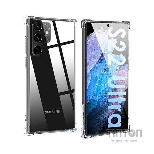Чохол до мобільного телефона BeCover Anti-Shock Samsung Galaxy S22 Ultra 5G SM-S908 Clear (708900)