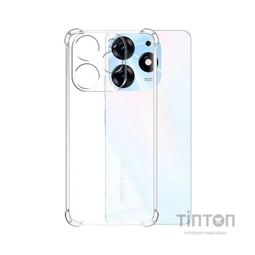 Чохол до мобільного телефона BeCover Anti-Shock Tecno Spark 10 Pro (KI7) Clear (709831)
