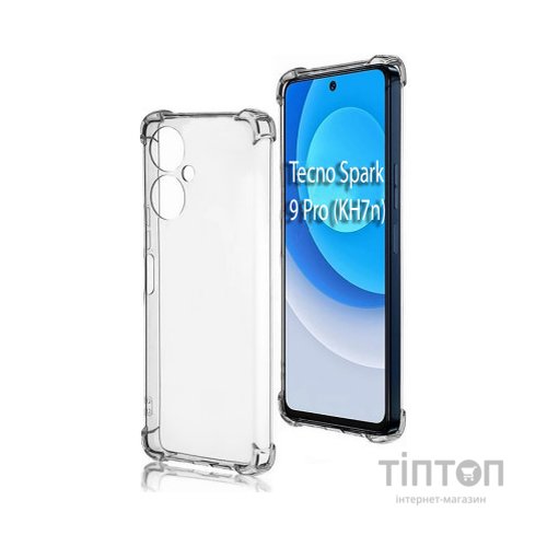 Чохол до мобільного телефона BeCover Anti-Shock Tecno Spark 9 Pro (KH7n) Clear (708907)