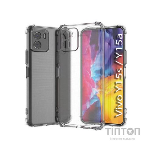 Чохол до мобільного телефона BeCover Anti-Shock Vivo Y15s / Y15a Clear (708928)