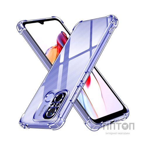 Чохол до мобільного телефона BeCover Anti-Shock Xiaomi Redmi 12C Clear (709176)
