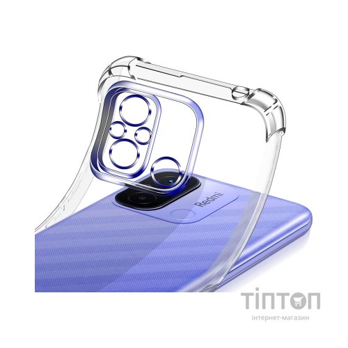Чохол до мобільного телефона BeCover Anti-Shock Xiaomi Redmi 12C Clear (709176)