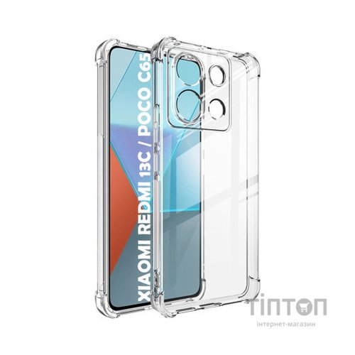 Чохол до мобільного телефона BeCover Anti-Shock Xiaomi Redmi 13C / Poco C65 Clear (710476)