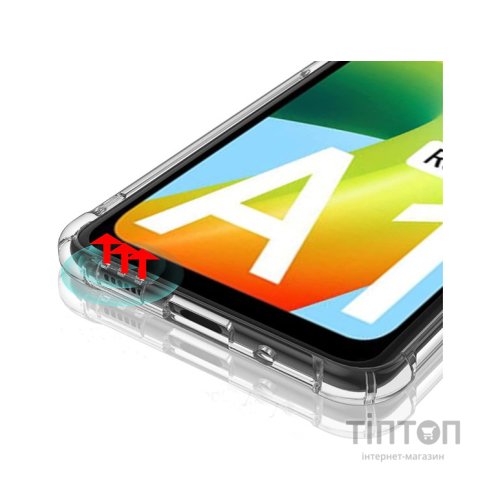 Чохол до мобільного телефона BeCover Anti-Shock Xiaomi Redmi A1 Clear (708250)