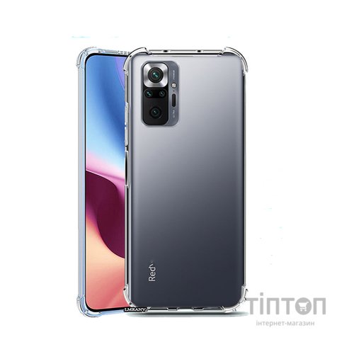Чохол до мобільного телефона BeCover Anti-Shock Xiaomi Redmi Note 10 Pro Clear (706976)