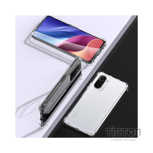 Чохол до мобільного телефона BeCover Anti-Shock Xiaomi Redmi Note 10 Pro Clear (706976)