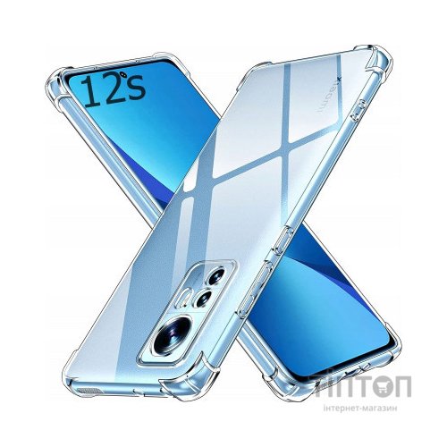 Чохол до мобільного телефона BeCover Anti-Shock Xiaomi Redmi Note 12S Clear (709326)