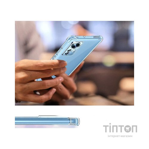 Чохол до мобільного телефона BeCover Anti-Shock Xiaomi Redmi Note 12S Clear (709326)