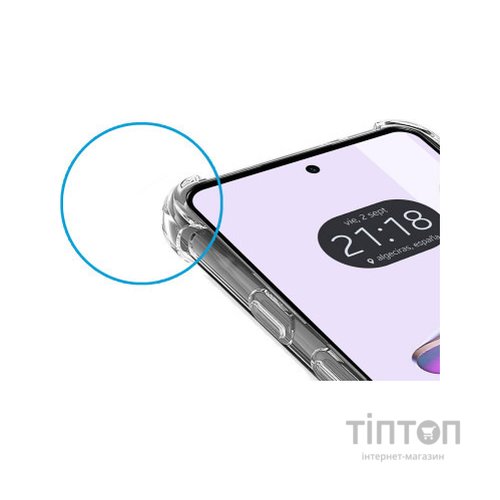 Чохол до мобільного телефона BeCover Anti-Shock Xiaomi Redmi Note 13 Pro Plus 5G Clear (710648)