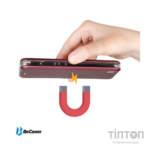 Чохол до мобільного телефона BeCover Exclusive Galaxy M20 SM-M205 Burgundy Red (703376)
