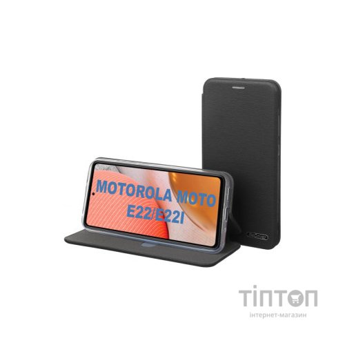 Чохол до мобільного телефона BeCover Exclusive Motorola Moto E22/E22i Black (710240)