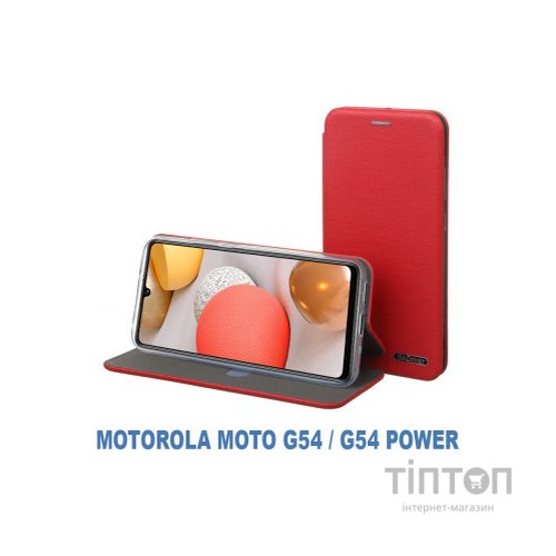 Чохол до мобільного телефона BeCover Exclusive Motorola Moto G54 / G54 Power Burgundy Red (710232)